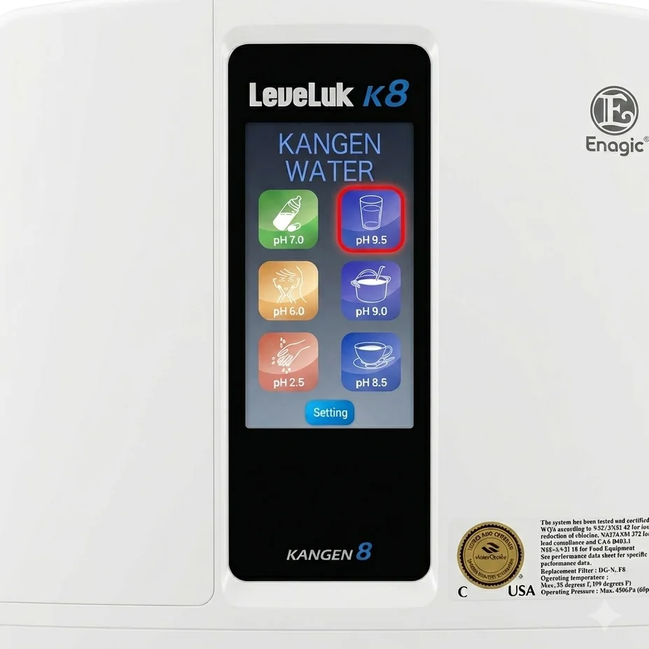 LeveLuk K8 touchscreen panel close-up